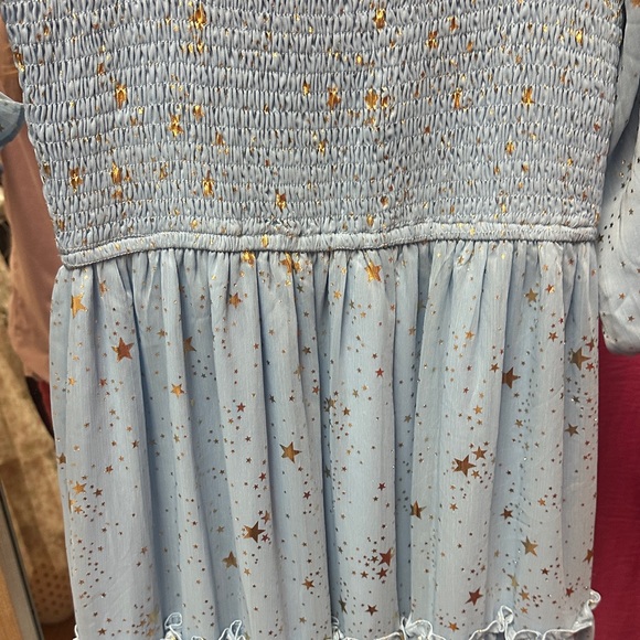 Ivy City Co Blue Starry Dress - Picture 3 of 4